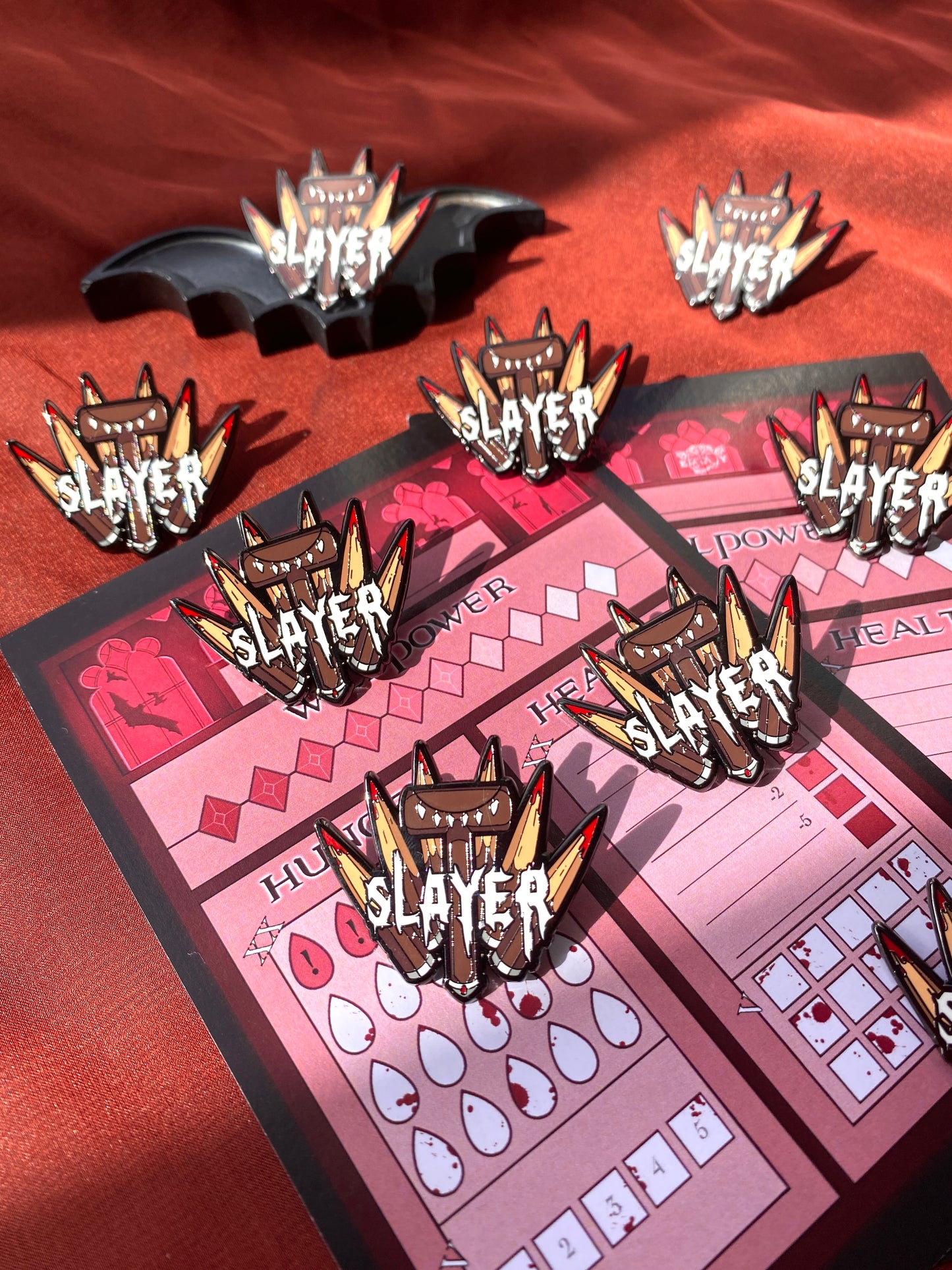 The Slayer - Gothic Enamel Pin