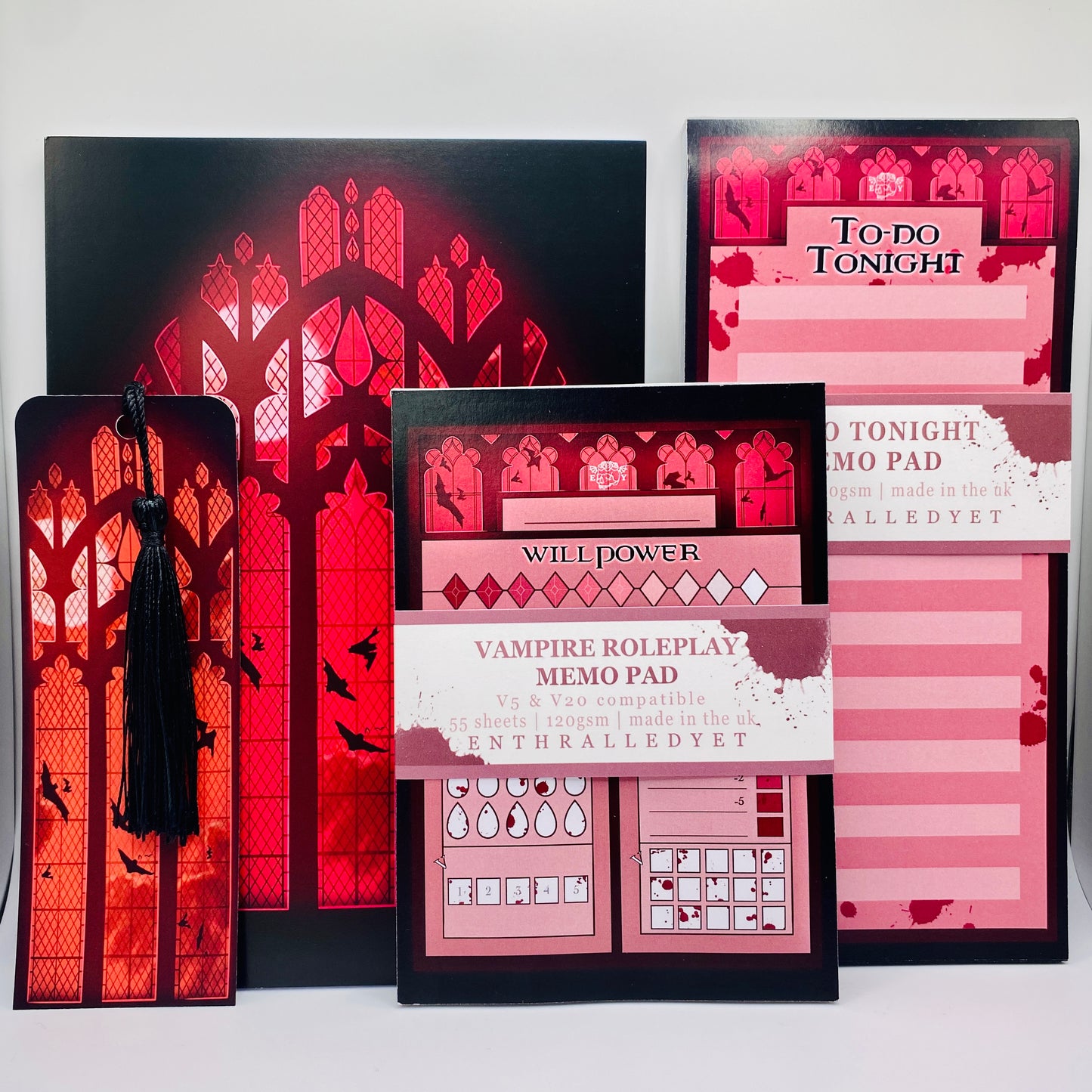 Notre Damned - Gothic Notepad Set